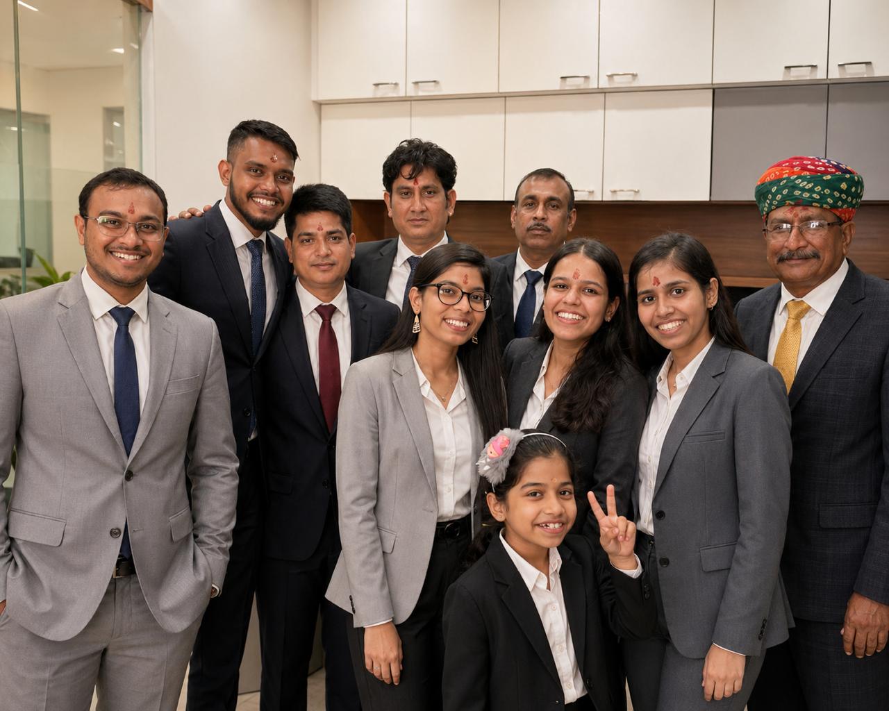 The team at Y.K. Purohit & Associates